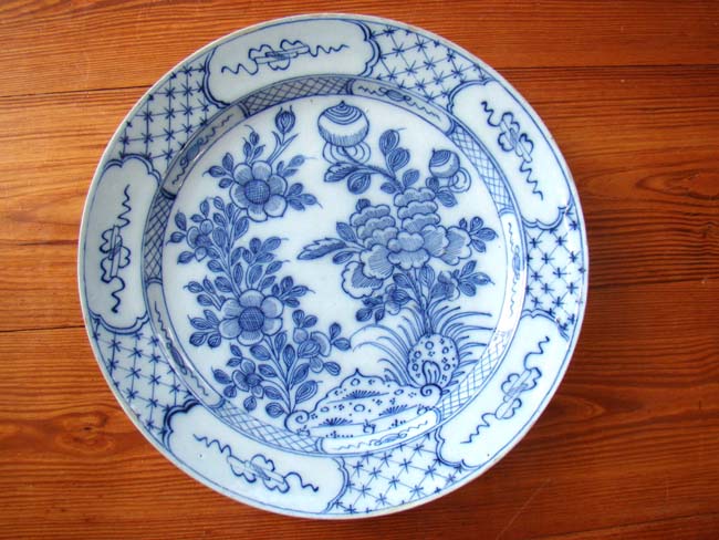 A fabulous 18th century Dutch Delft Charger circa 1740